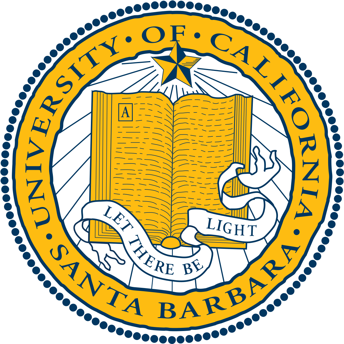 University Of California Santa Barbara Book Arts Lecturer - University Of Santa Barbara Logo Clipart (1200x1200), Png Download