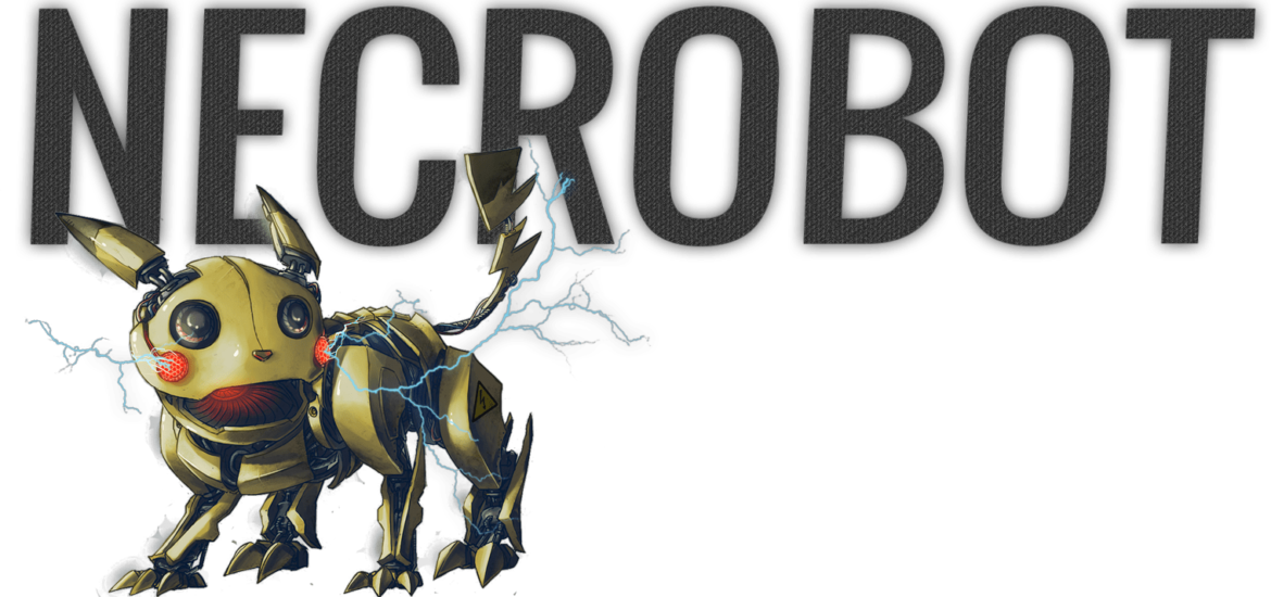 Necrobot2 V - Necrobot Pokemon Go 2018 Clipart (1170x550), Png Download