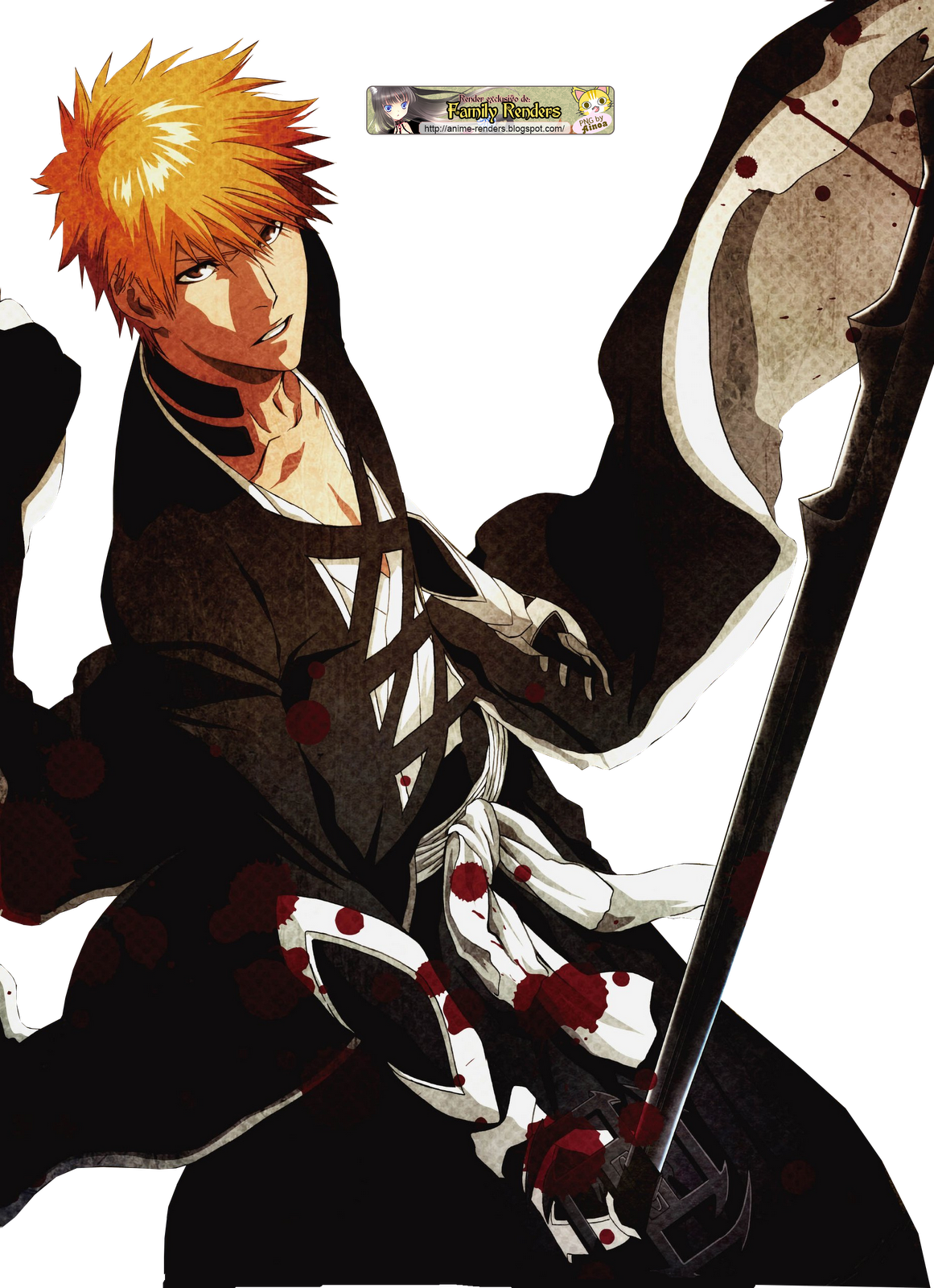 Ichigo Kurosaki - Kurosaki Ichigo Clipart (1161x1600), Png Download