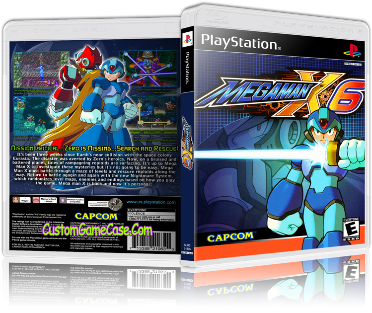 Sony Playstation 1 Psx Ps1 - Megaman X6 Clipart (800x631), Png Download