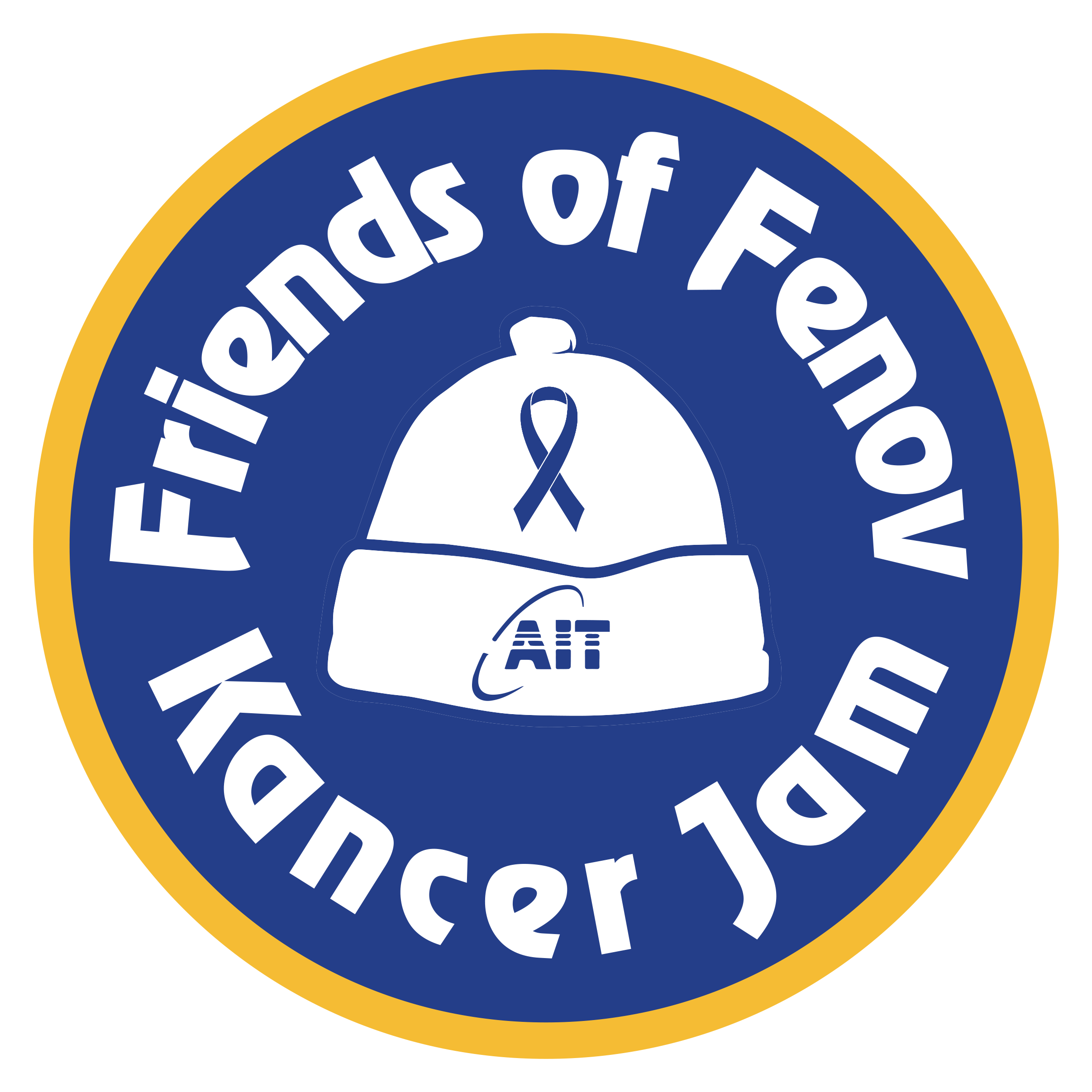 Friends Of Fenov Kancer Jam - Emblem Clipart (2413x2413), Png Download