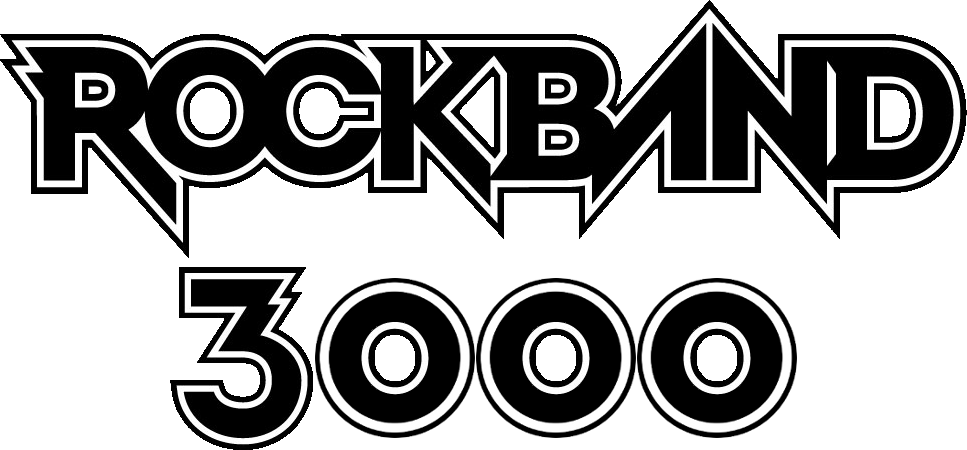 Rockband3000 - Rock Band Game Logo Clipart (967x450), Png Download