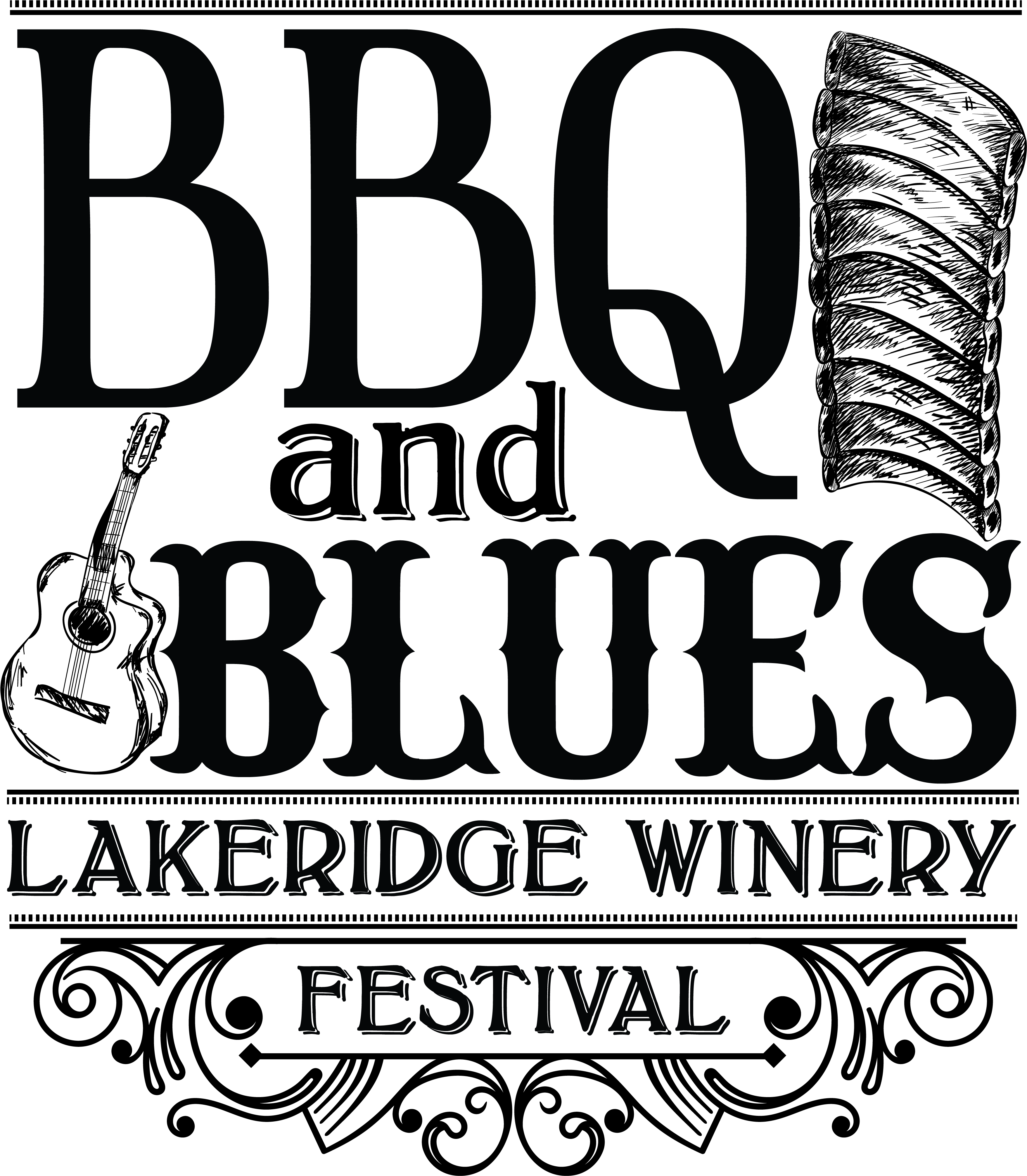 Bbq & Blues - Poster Clipart (3513x4390), Png Download