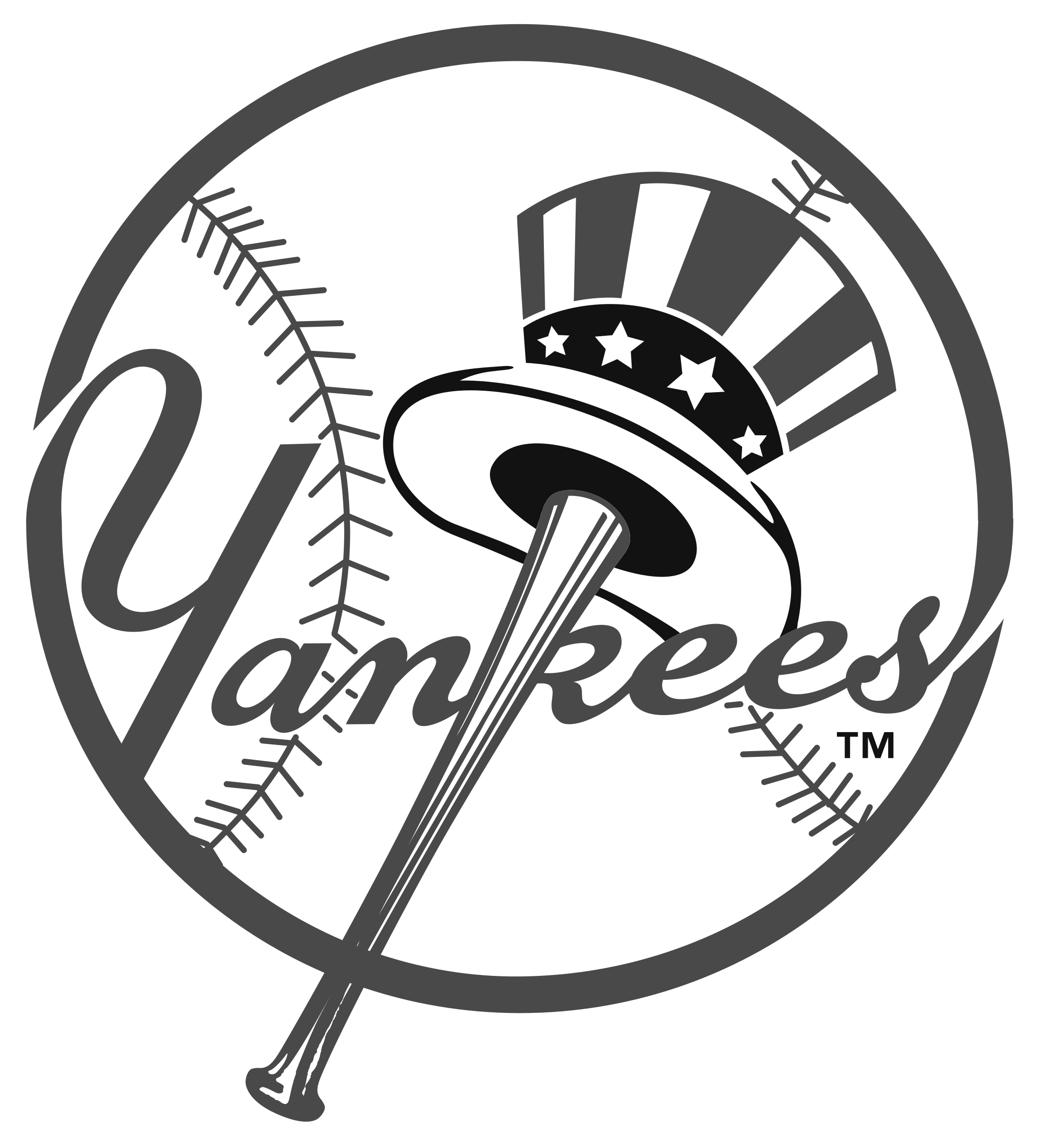 New York Yankees Logo Png Transparent & Svg Vector - New York Yankees Clipart (2400x2600), Png Download