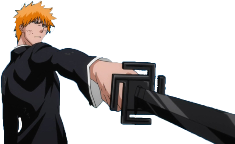 Veya Bu Resme Bakıp Da Nazi Taraftarı Mı Oldun Anlamadım - Ichigo Bankai Render Clipart (900x506), Png Download