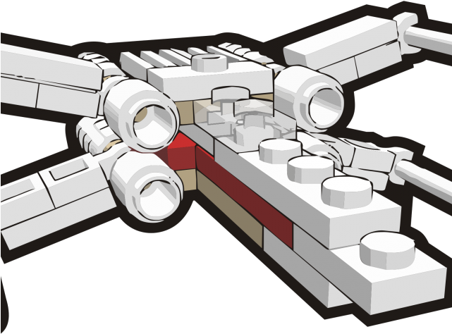 Star Wars Clipart Icon - X-wing Starfighter - Png Download (640x480), Png Download