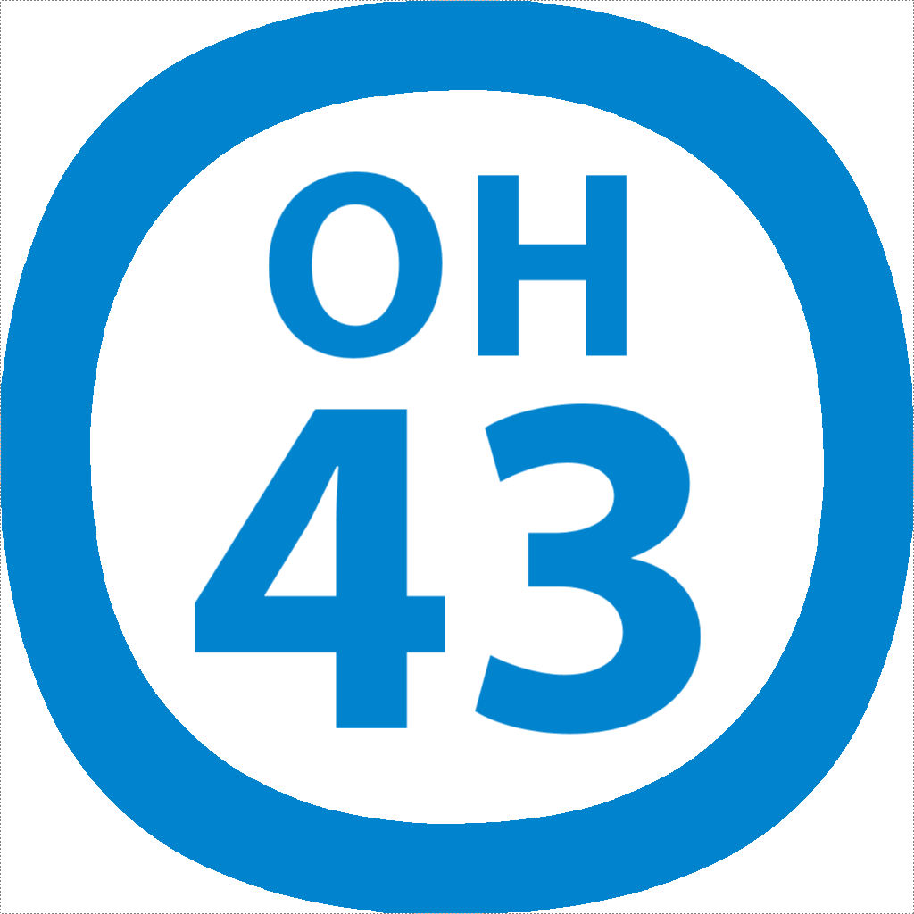 Oh-43 Station Number - Democratic Party D Logo Clipart (1024x1024), Png Download
