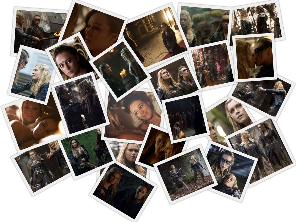 Clexa Appreciation Week Day 7 - Collage Clipart (1024x768), Png Download