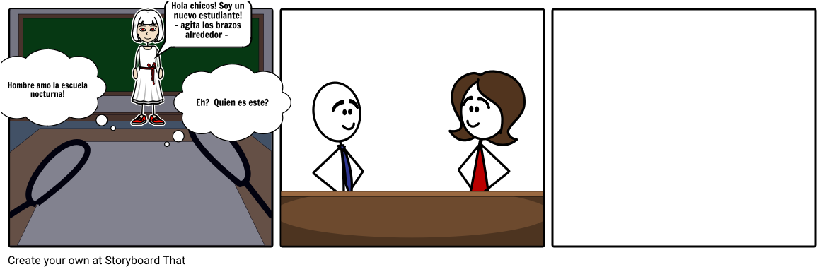 ¡un Contador De Escuela - Cartoon Clipart (1164x385), Png Download