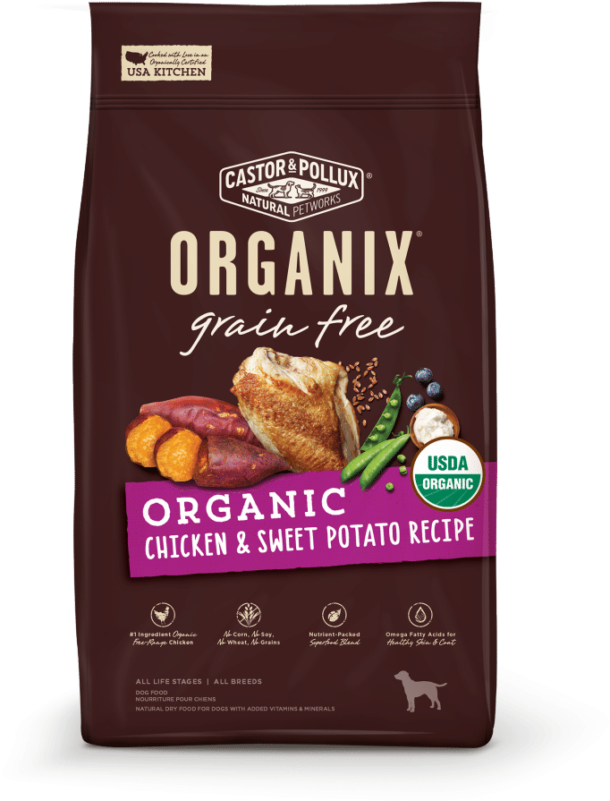 Organix Dog Food Senior Clipart (1000x1000), Png Download