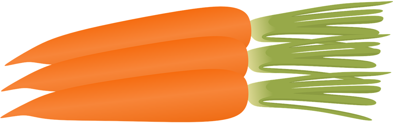 Carrot Bunch Clip Art - Png Download (1280x545), Png Download