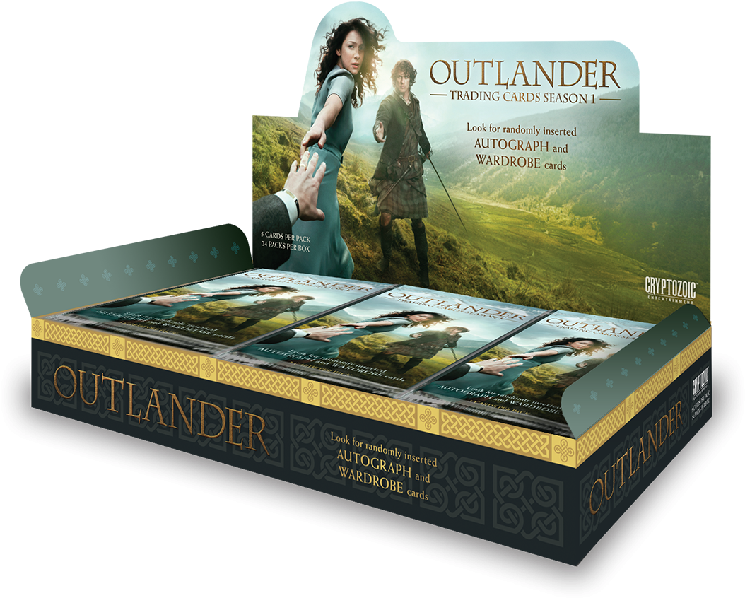Outlander Season 1 Trading Cards Giveaway Sam Heughan - Book Cover Clipart (1080x867), Png Download