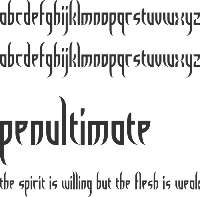 El Diablo Font Preview - Calligraphy Clipart (660x650), Png Download