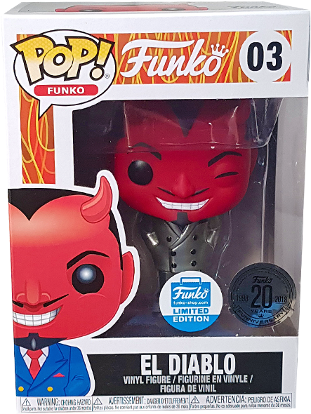 Funko Spastik Plastik - El Diablo Funko Pop Clipart (600x600), Png Download