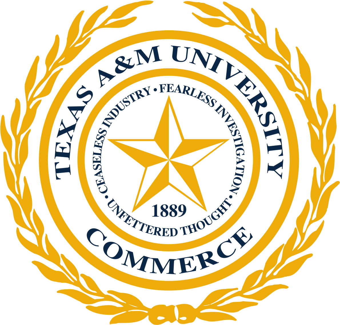 Texas A&m Kingsville Logo Png - Texas A&m University Commerce Logo Clipart (1200x1146), Png Download