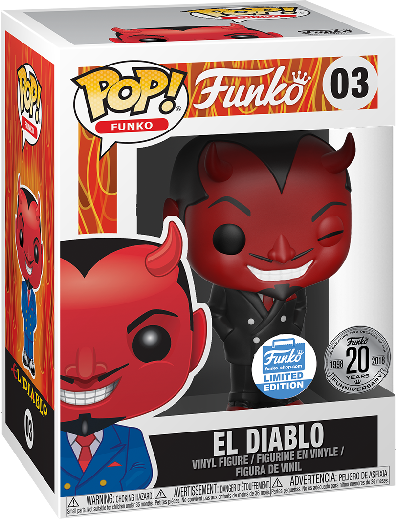 Funko El Diablo Stock Clipart (839x1070), Png Download