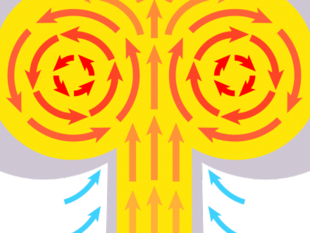 Drawn Explosion Nuclear Warhead - Mushroom Cloud Clipart (640x480), Png Download