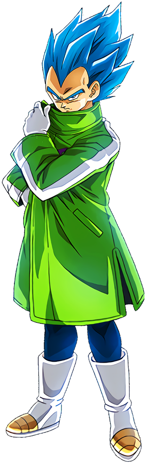 Super Saiyan God Ss Vegeta Character Hd Version - Vegeta Broly Movie Png Clipart (900x1200), Png Download