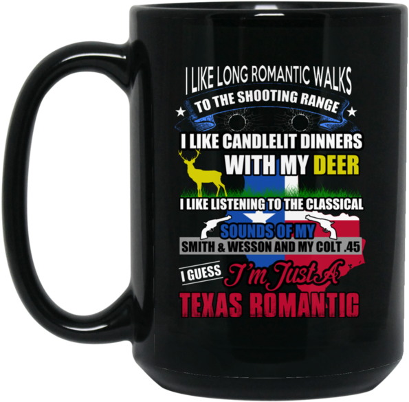 Gun Texas Mug Sound Of My Smith & Wesson And Colt - Beer Stein Clipart (600x600), Png Download