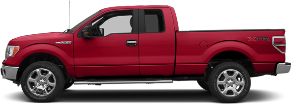 2014 Ford F-150 - 2019 Toyota Tacoma Sr5 Extended Cab Clipart (640x480), Png Download