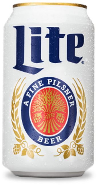 Millerlite Can Resize - 16 Oz Miller Lite Clipart (500x735), Png Download