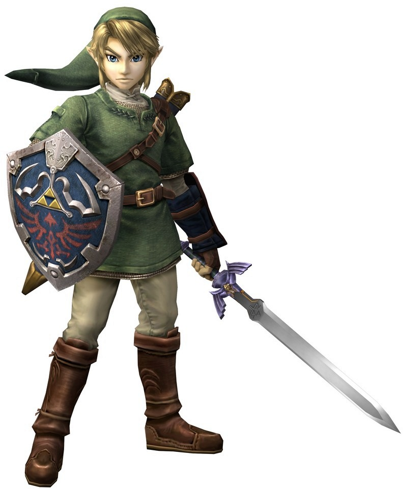 Photo Ssbb-link - Link Twilight Princess Transparent Clipart (792x962), Png Download