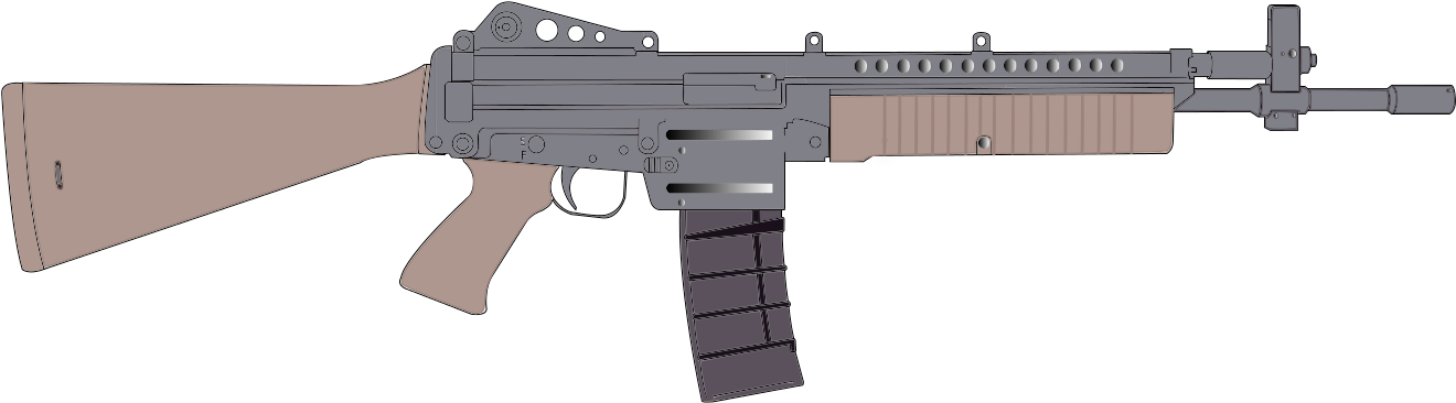 Shotgun Svg Png Transparent - M96 Robinson Expeditionary Clipart (1480x490), Png Download