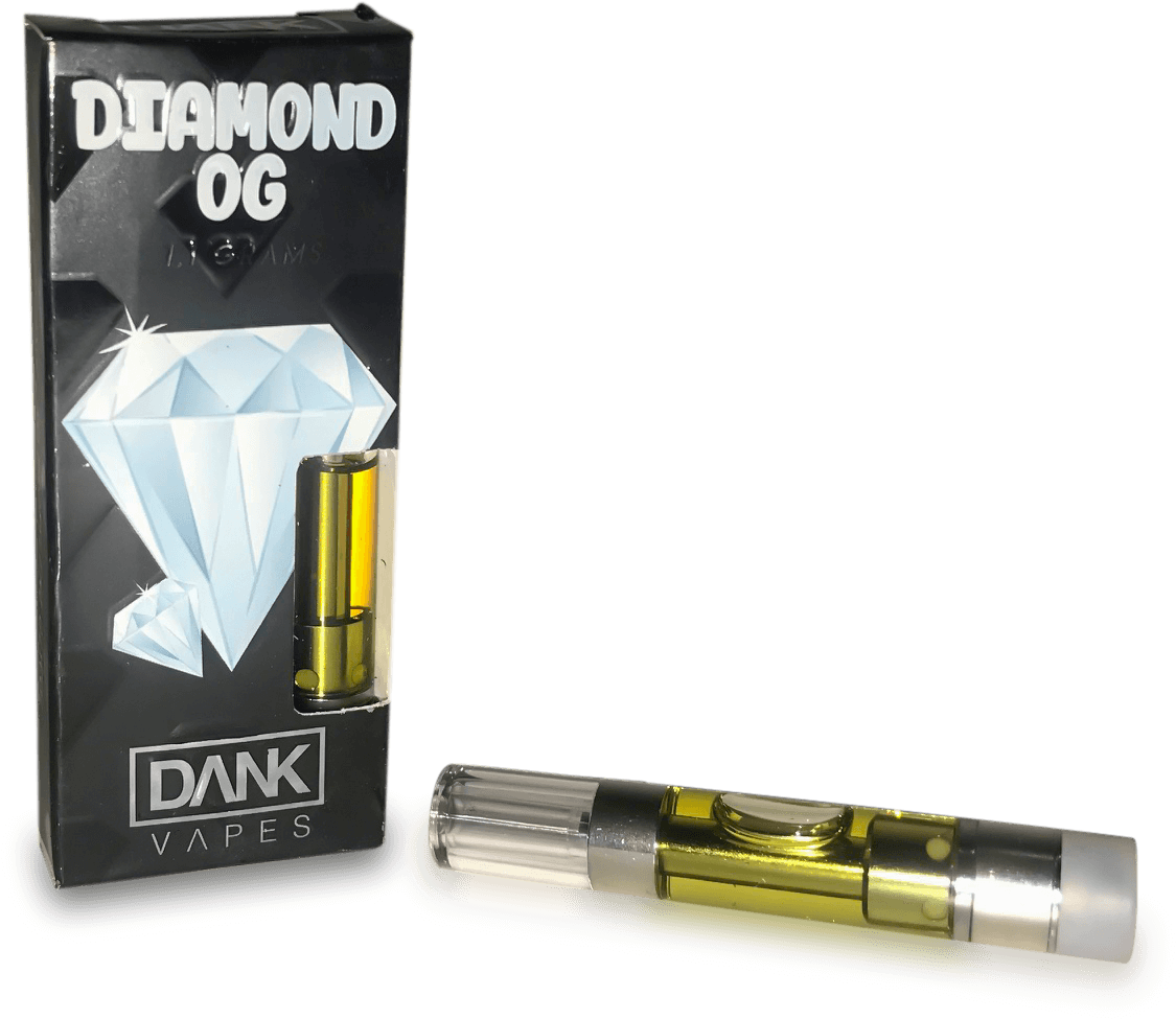 Thc - Diamond Og Dank Cart Thc Clipart (2016x1512), Png Download