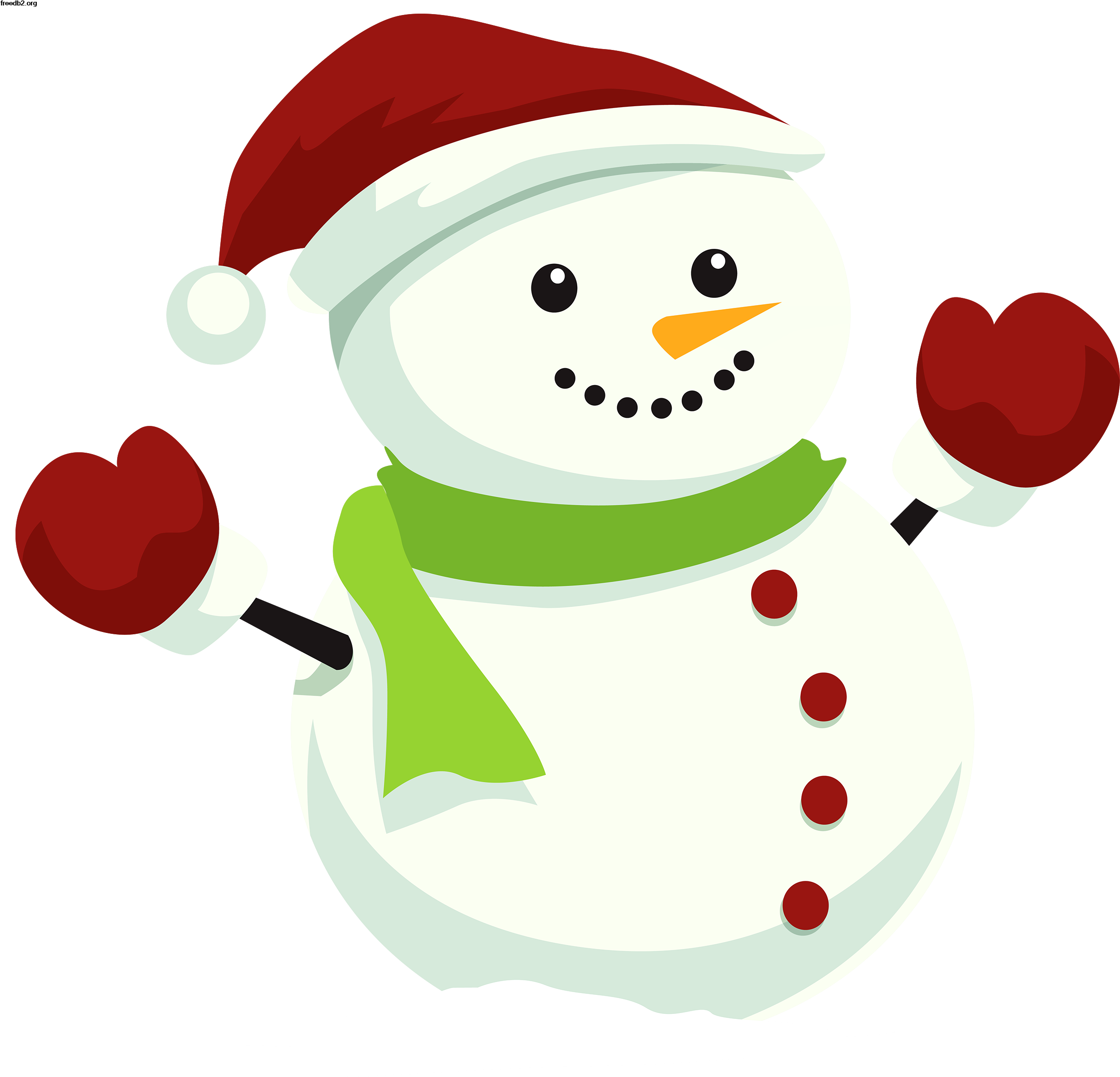 Snowman Png Clipart (2500x2408), Png Download