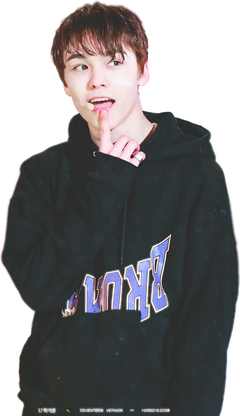Seventeen Vernon Seventeenvernon Kpop - เวอร์ นอน Seventeen Clipart (821x1424), Png Download