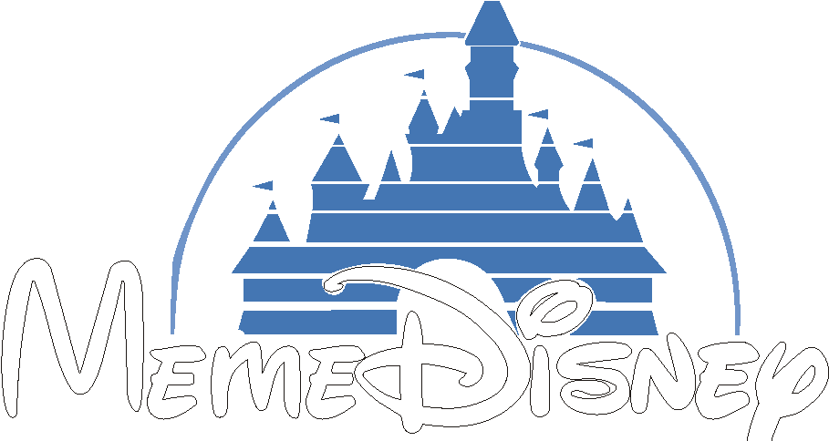 Disney Castle Logo Silhouette Clipart (920x483), Png Download