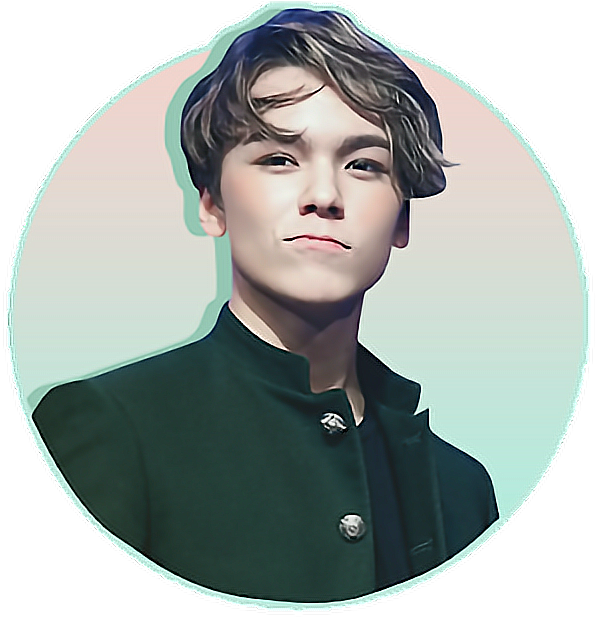 Seventeen Kpop Idol Bias Vernon Hansol - Boy Clipart (636x636), Png Download