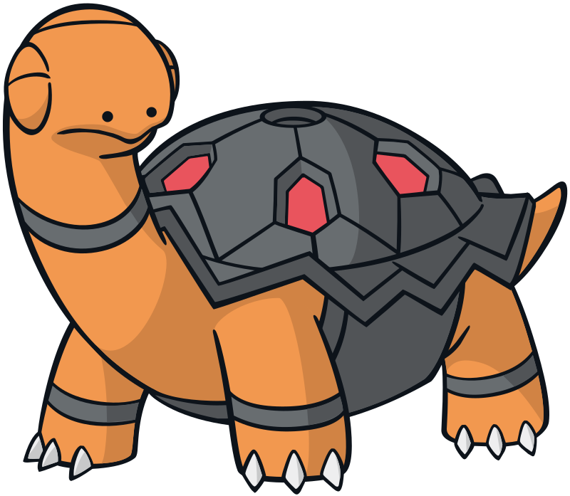 Torkoal Global Link Artwork , Png Download - Pokemon Torkoal Clipart (800x697), Png Download