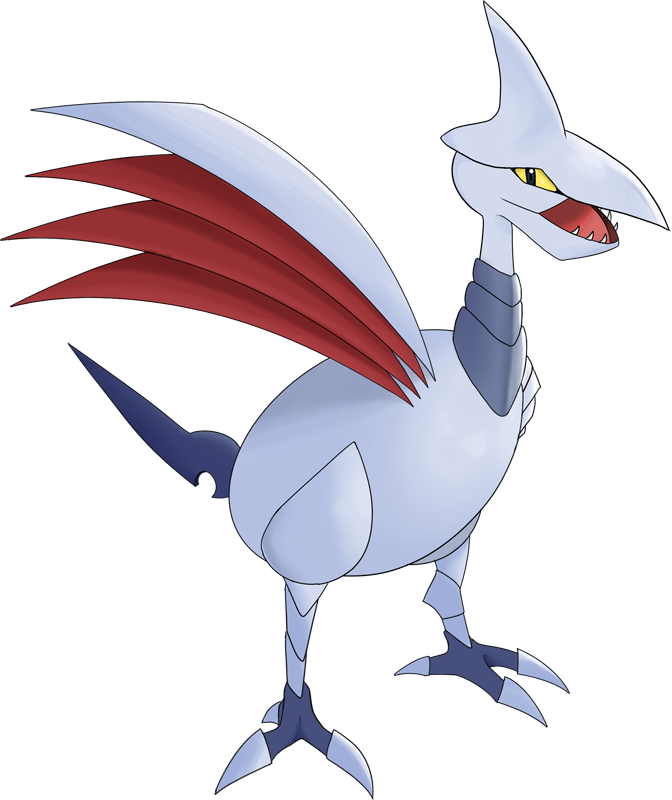 19,887,000 Exp - Pokemon Skarmory Clipart (672x800), Png Download