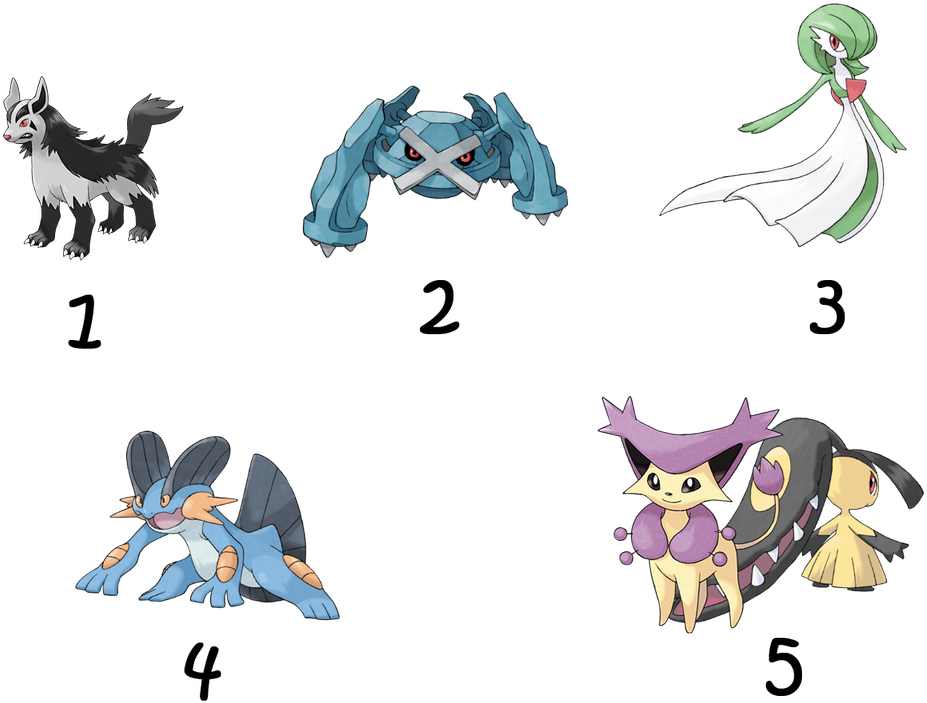 Diseños Favoritos 3ra Generación - Pokemon Clipart (1200x800), Png Download