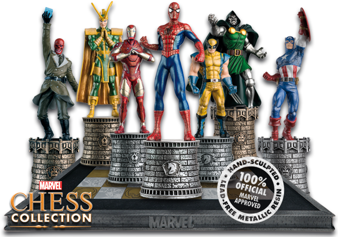 Marvel Chess - Spiderman Chess Clipart (680x500), Png Download