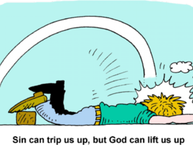 Falling Clipart Tripping - Cartoon - Png Download (640x480), Png Download