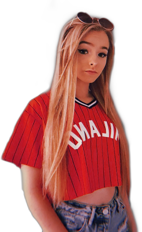 Hair Zoe Laverne Blue Dye Clipart (480x784), Png Download