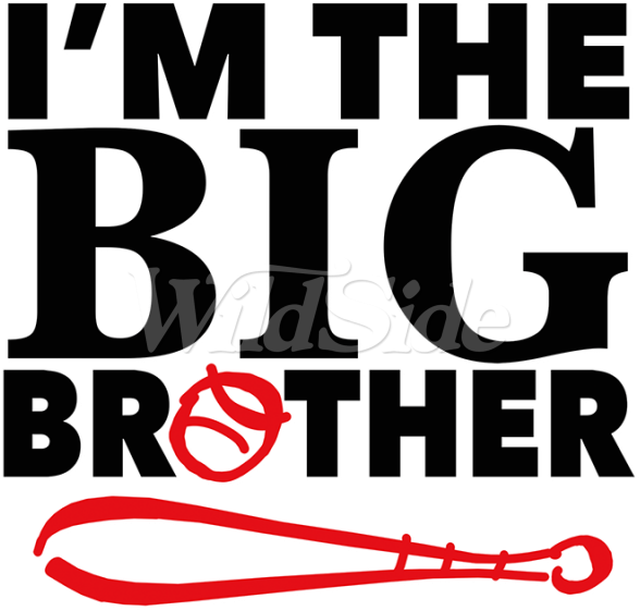 I'm The Big Brother - Graphic Design Clipart (600x600), Png Download