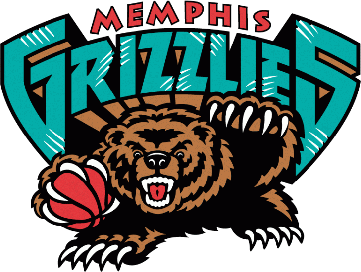Grizzlies De Memphis Logo - Memphis Grizzlies Logo 2001 Clipart (729x550), Png Download