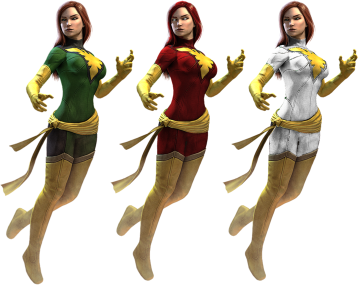 Color - Marvel Ultimate Alliance 2 Jean Clipart (730x600), Png Download