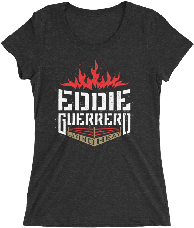 Eddie Guerrero "ring" Women's Tri Blend T Shirt - God Bless This Acid House Clipart (640x753), Png Download