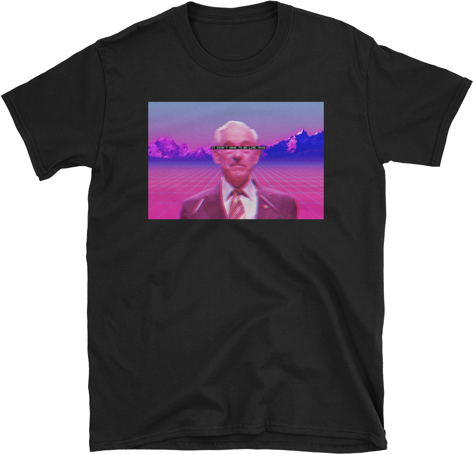 Ron Paul Warned You - T-shirt Clipart (1000x1000), Png Download