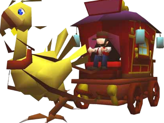 Carriage Ffvii Chocobo Clipart (640x480), Png Download