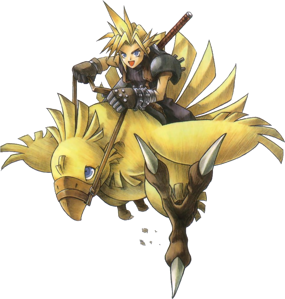 1280 X 1024 10 - Chocobo Ff7 Clipart (1280x1024), Png Download