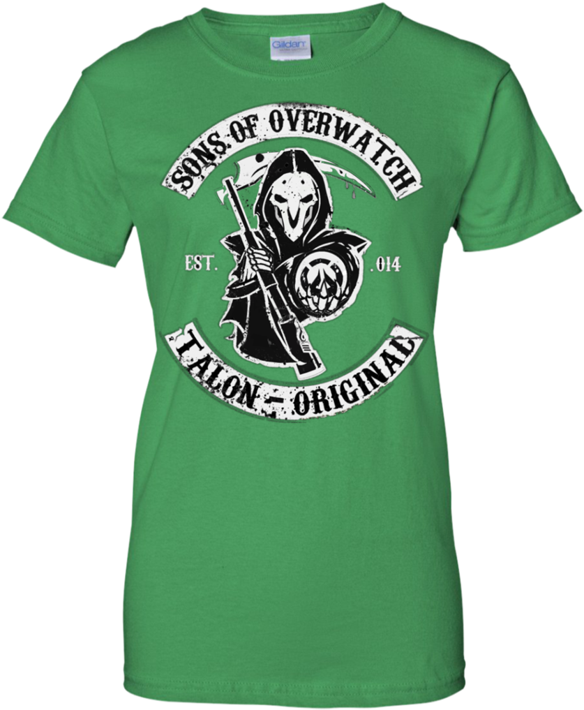 Overwatch Shirt Sons Of Overwatch - Shirt Clipart (837x1017), Png Download