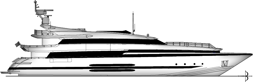 Profile - Luxury Yacht Clipart (1120x400), Png Download