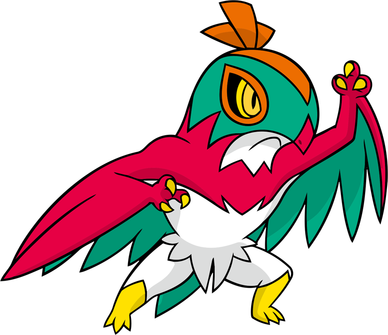 Pokemon Shiny Hawlucha Is A Fictional Character Of - Hawlucha Pokemon Clipart (800x691), Png Download