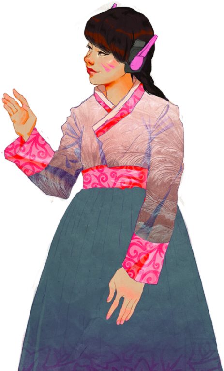 Ship Art, Overwatch Fan Art, Hero, Video Games, Imagination - Woman Clipart (485x810), Png Download