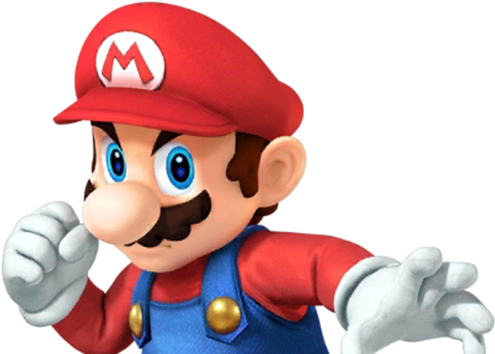 Why - Super Smash Bros Ultimate Fire Mario Clipart (912x516), Png Download